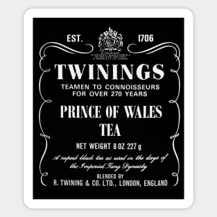Twinings Prince of Wales Tea Sticker